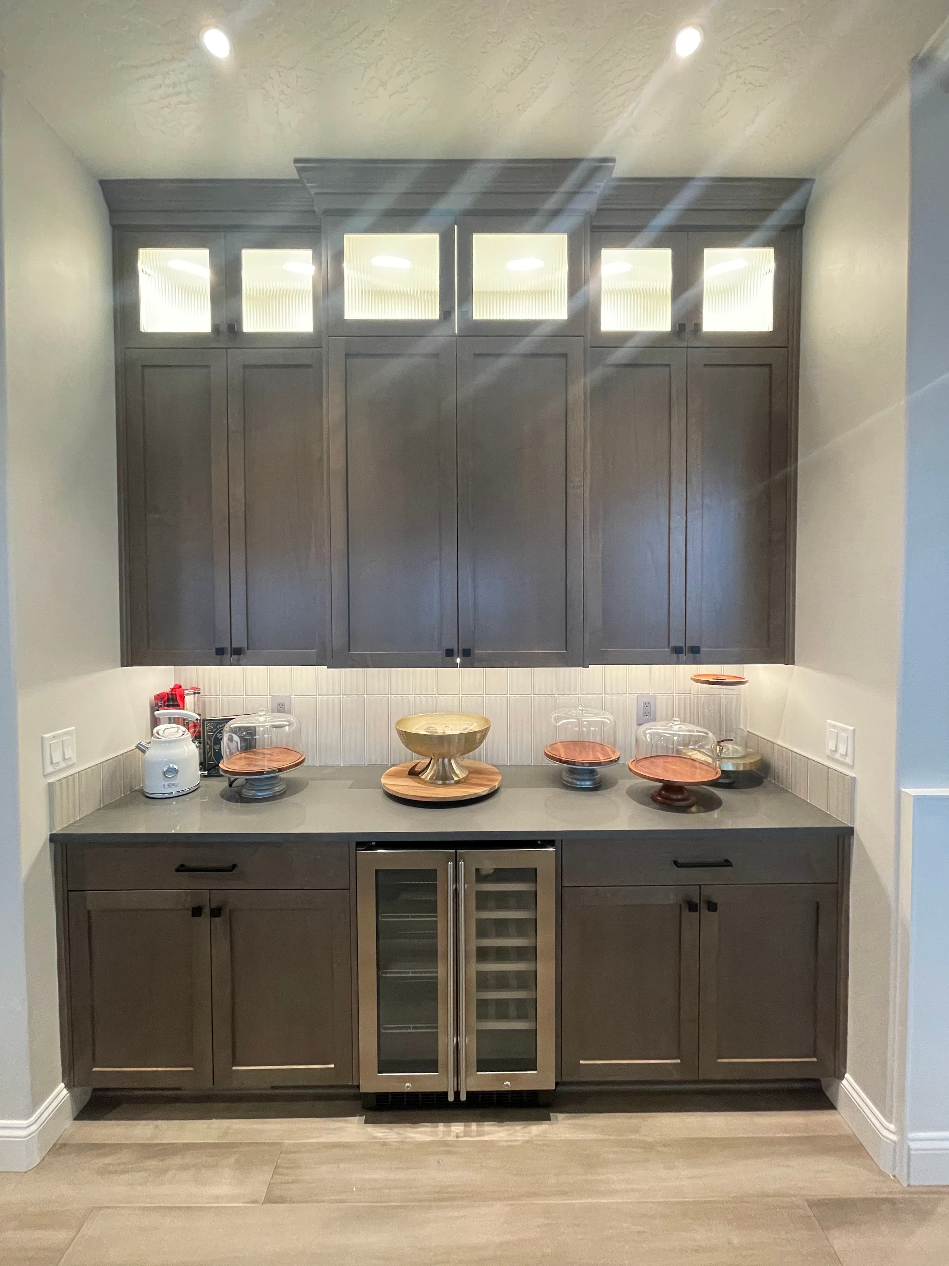 Custom built-in cabinetry project 1