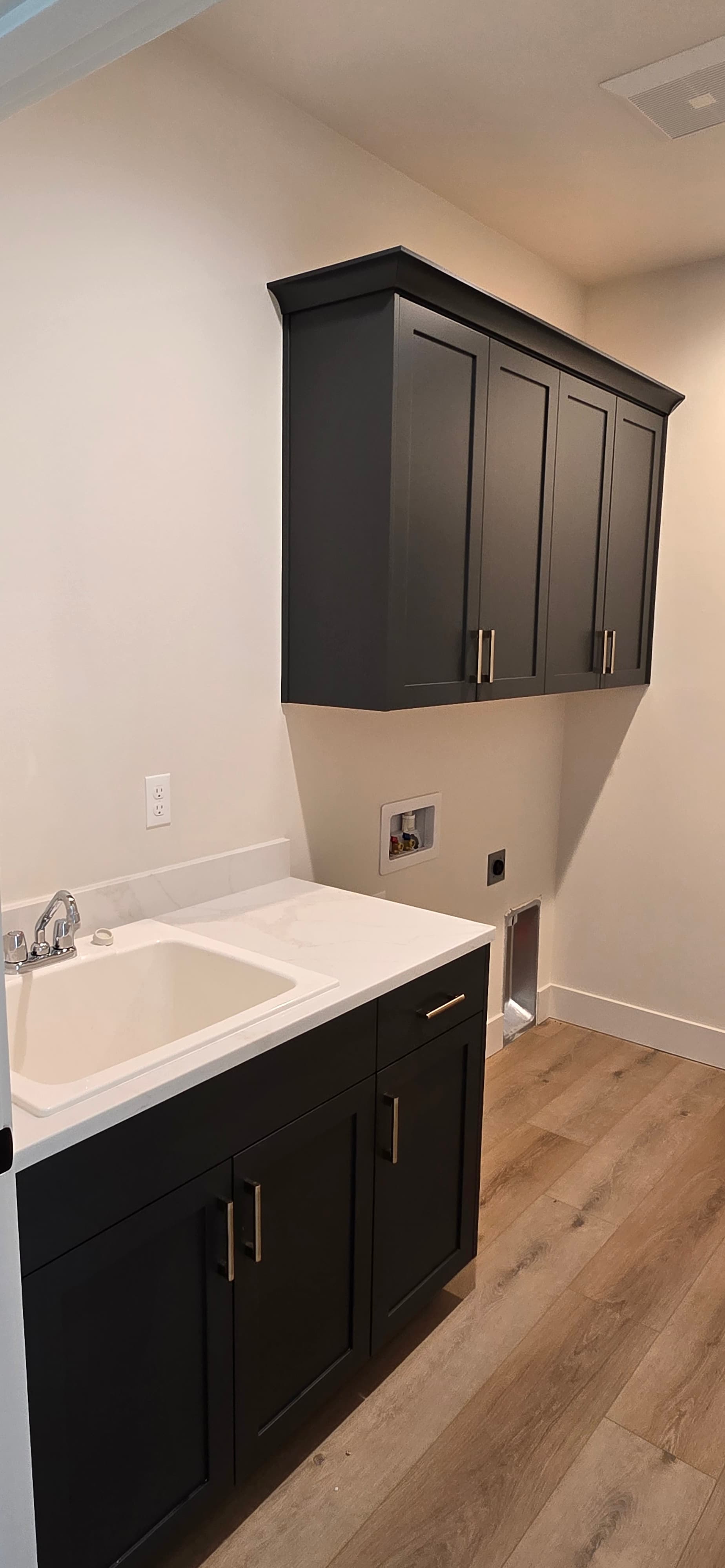 Custom laundry room cabinetry project 2