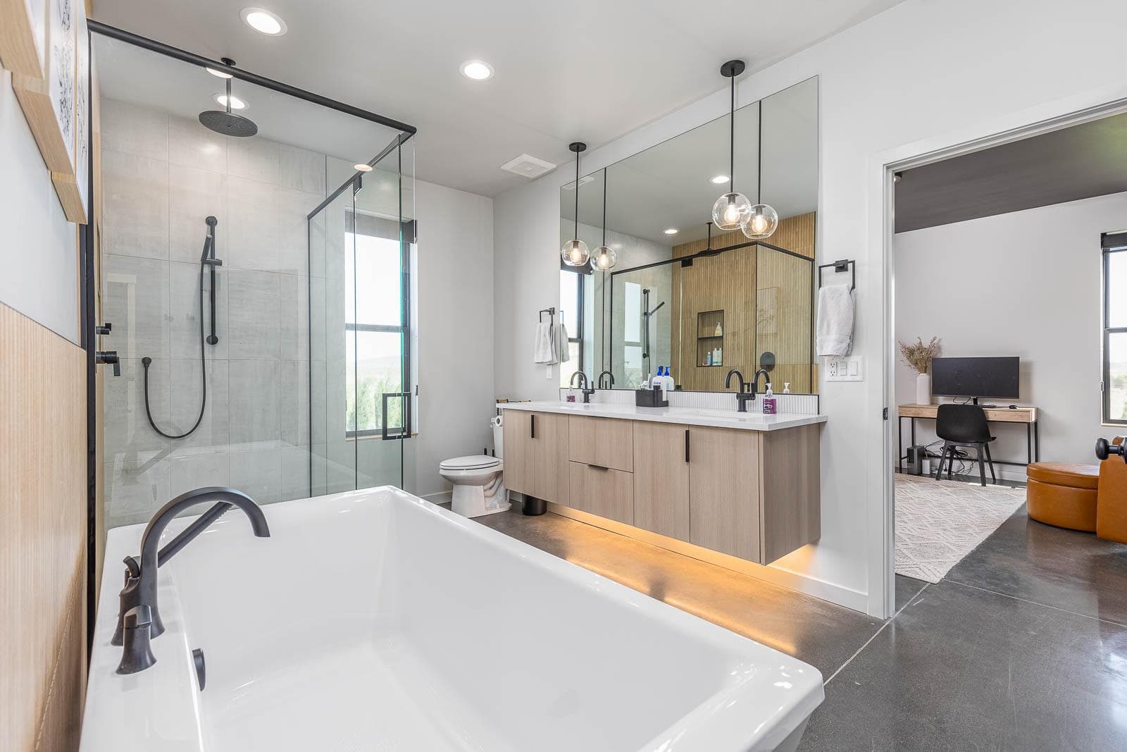 Custom bathroom vanity project 5