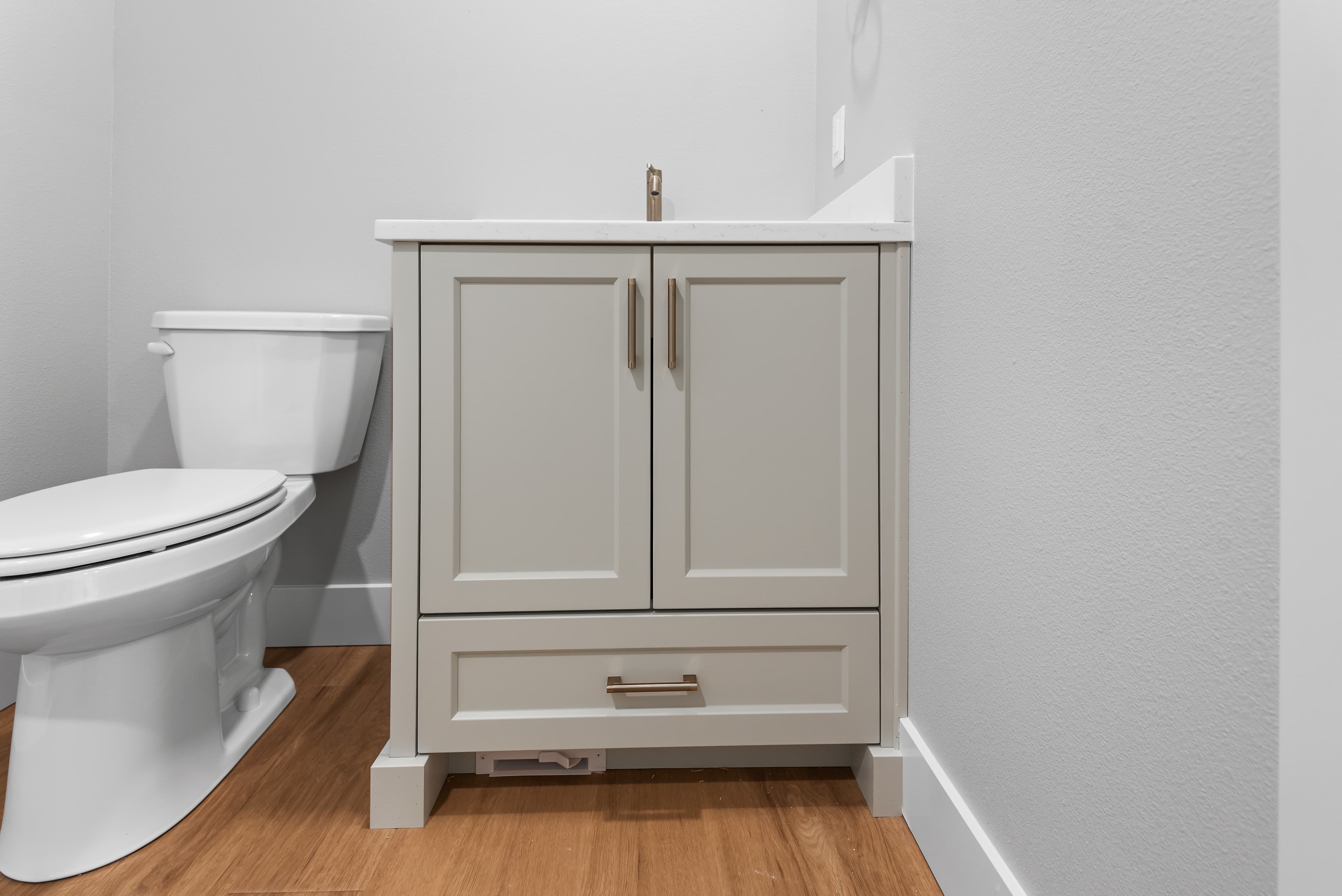 Custom bathroom vanity project 22